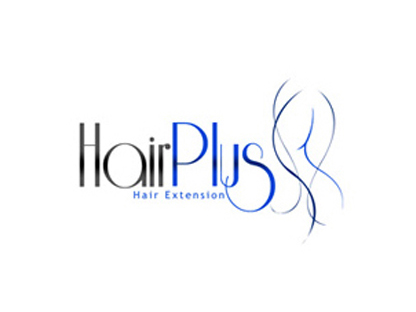 Awesome Hair Plus Saloon logo design