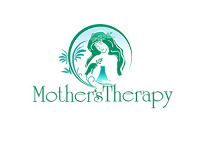 Mother's therapy parlor logo design