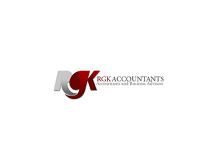 Inspiring RGK Accounts company logo design